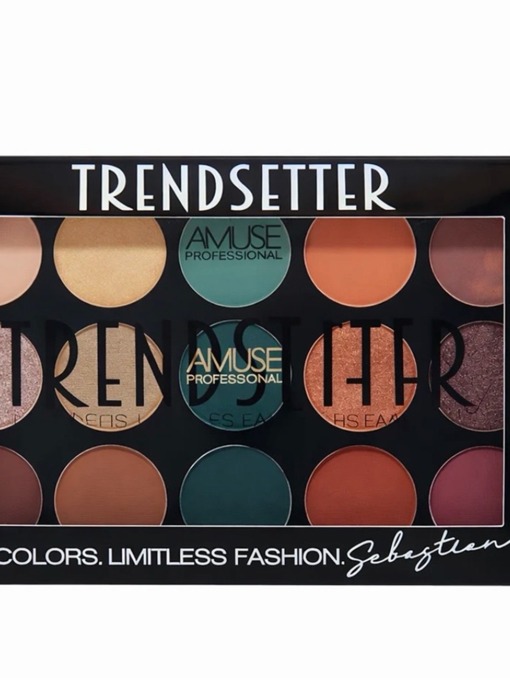 Trendsetter Eyeshadow Palette - Warm & Green Shades